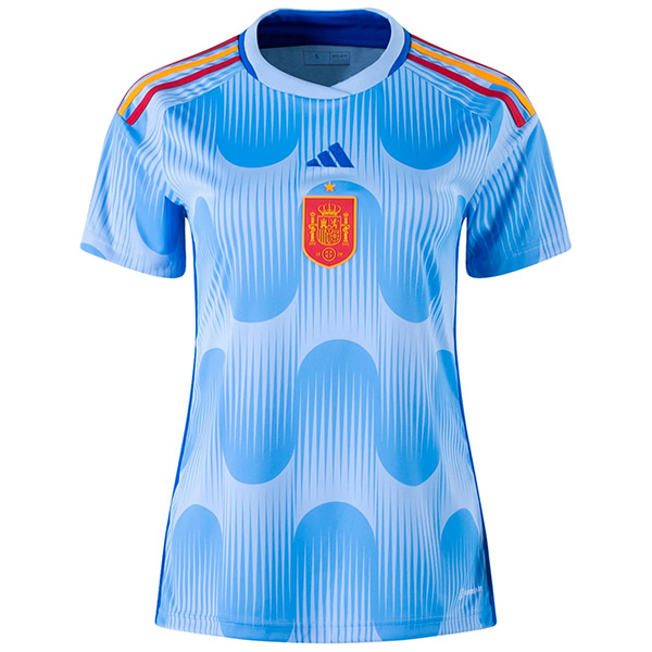 Spain away female jersey women's second soccer uniform sportswear football tops sport shirt 2022-2023